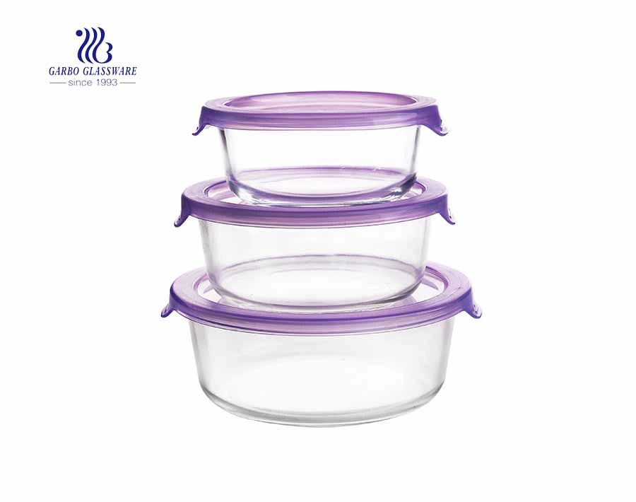 Original Factory Price Oven Safe Rectangle/Square/Round Oven Safe Glass Food Container Set