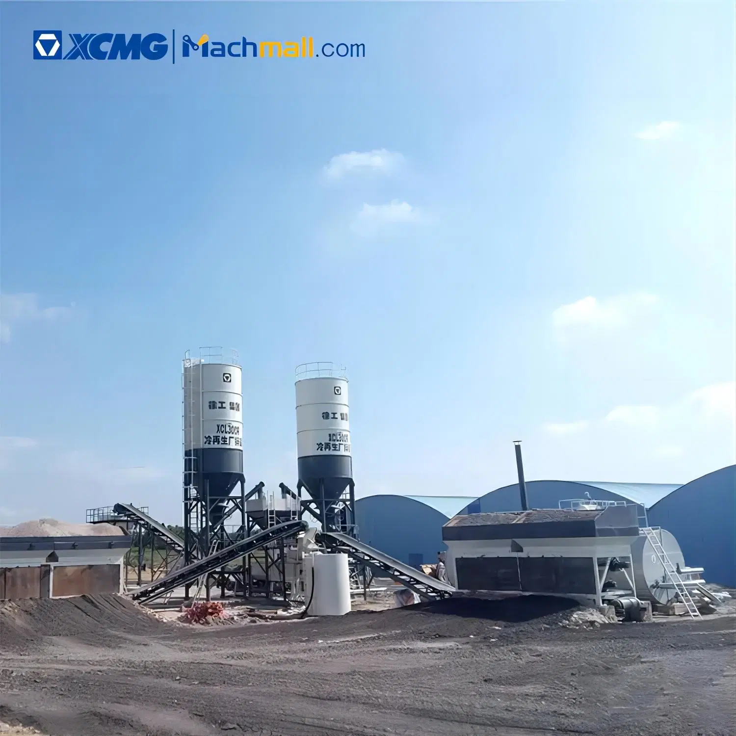 XCMG Official 500t/H Soil Stabilizer Concrete Asphalt Batching Plant Xc500 for Sale