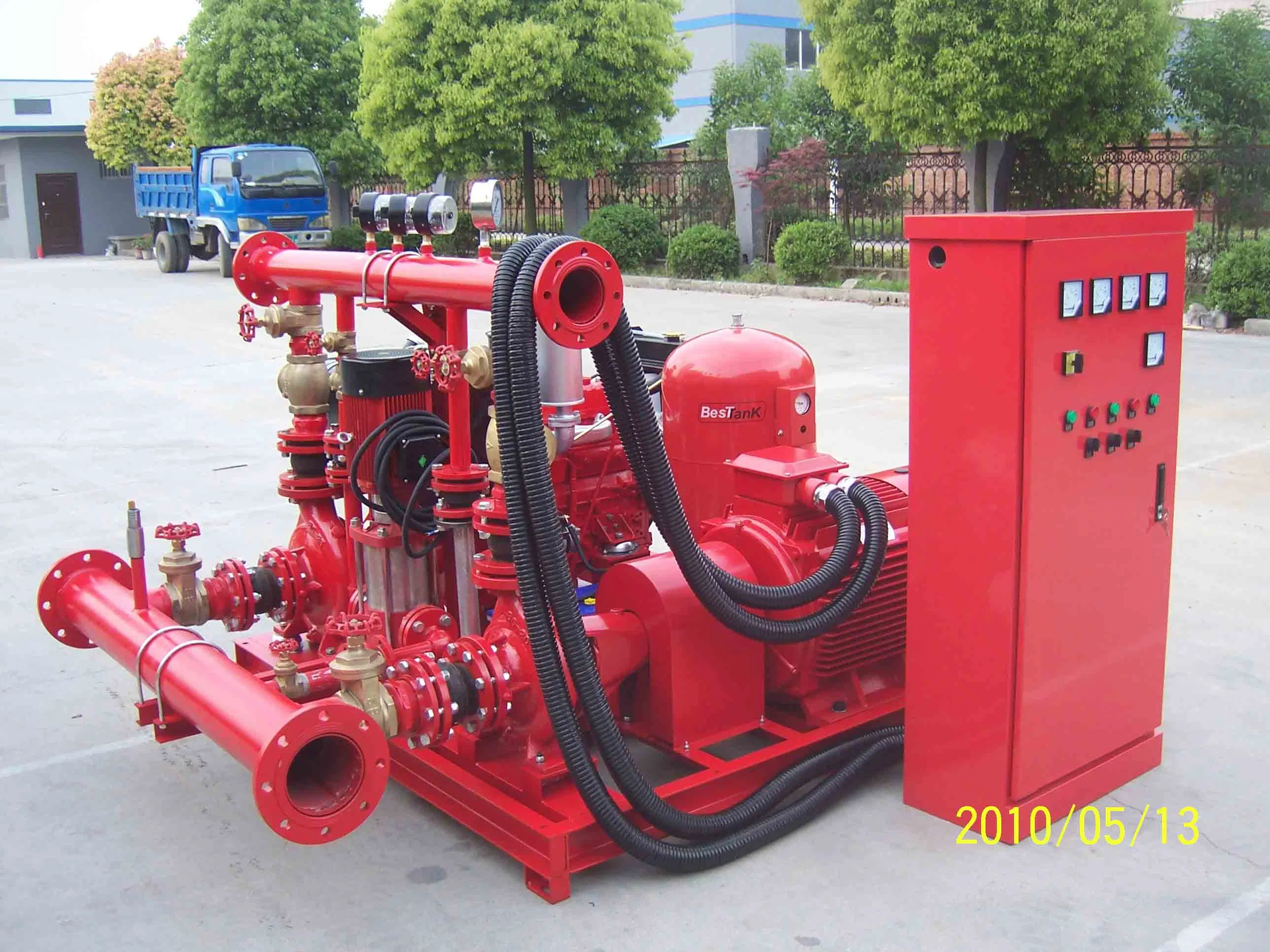 NFPA 20 Standard Edj Packaged Fire Pump, Fire Fighting Pump, 500gpm, 750gpm, 1000gpm