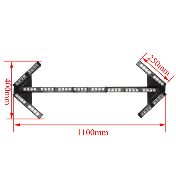 3W LED High Intensity LED Arrow Head Light Warning Strobe Light Road Safety Light for Sale