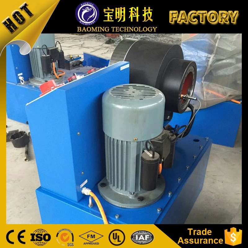 Ce ISO Qualified Automotive Hydraulic Brake Hose Crimping Machine