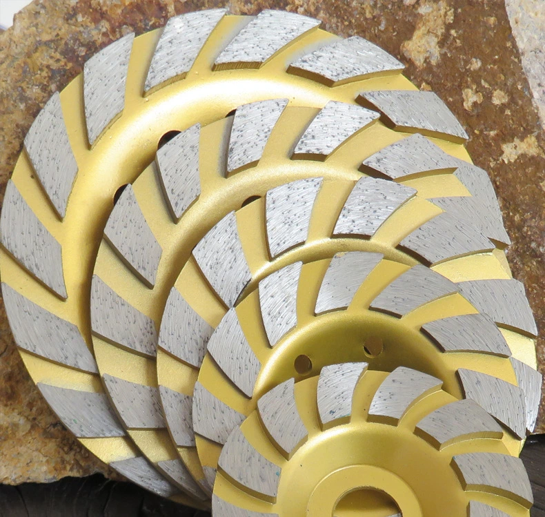 Segmented Turbo Diamond Cup Disc Grinding Wheel Diamond Wheel Concrete Grinding with Competitive Price for Marble Tile