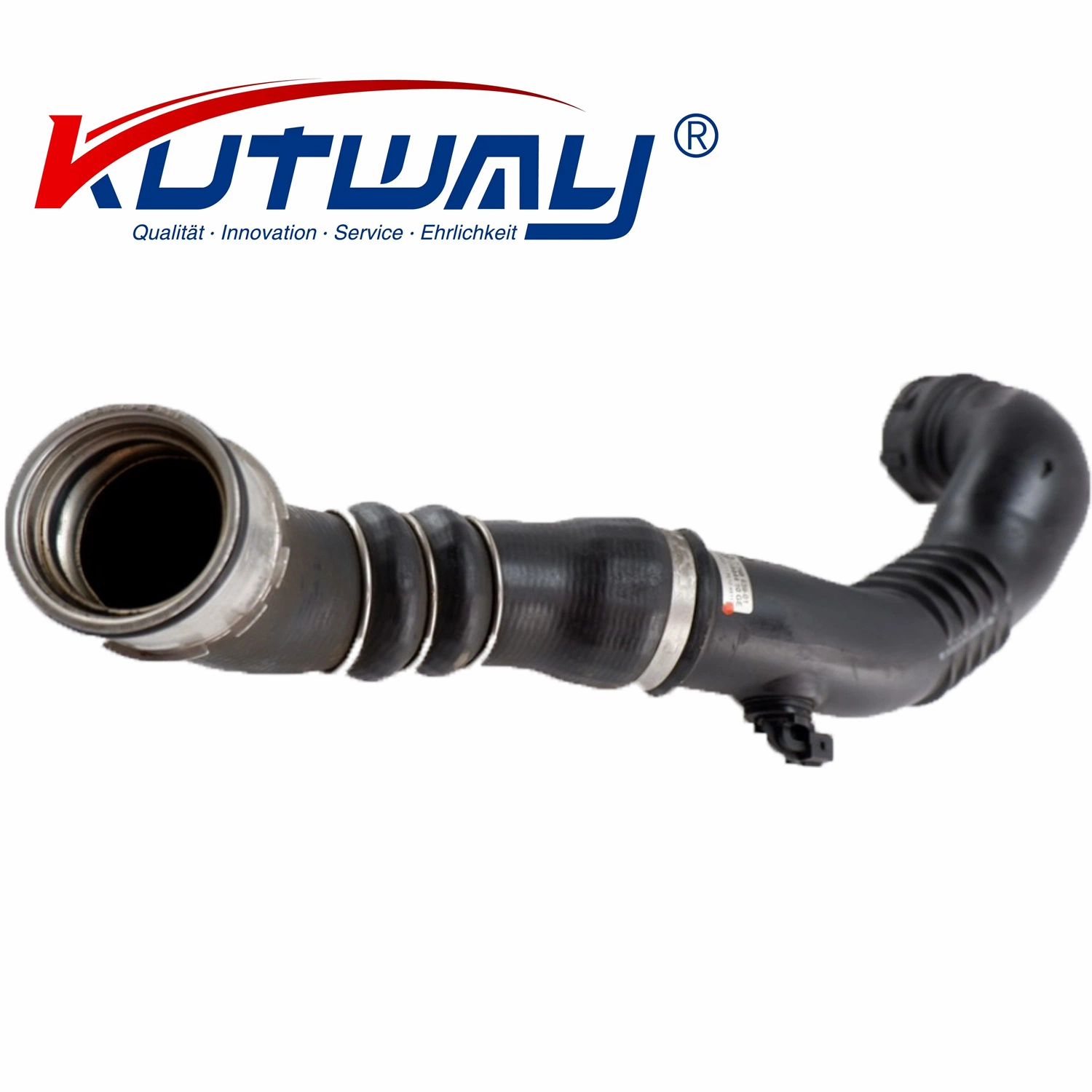 Auto Parts Kutway la manguera de caucho flexible, manguera de turbo intercooler OEM: 13717588268 para BMW X5 X6 E70 E71 E72 F07 F10