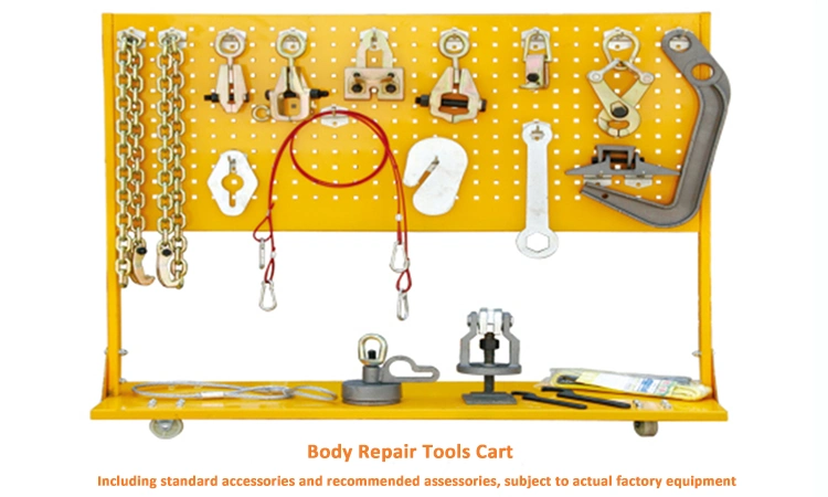 El equipo de reparación de carrocerías Euipment garaje