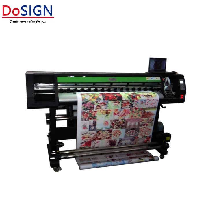 Free Delivery 5FT Dx7 Dx5 XP600 Digital Inkjet Eco Solvent Printer Flex Banner Printing Machine