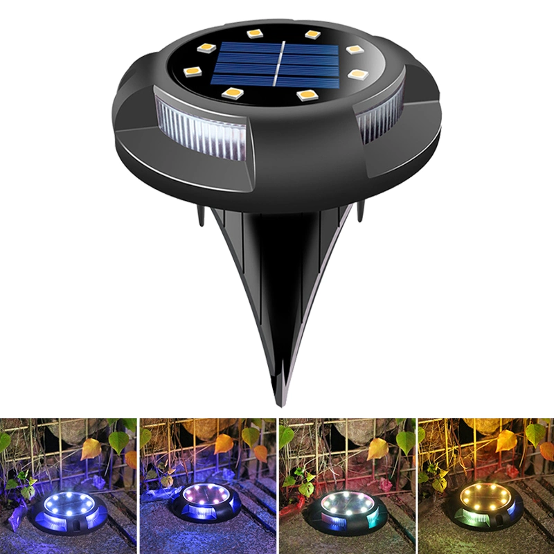 LED Waterproof Solar Smart Garden Light LED Outdoor Landscape Solar Ground Lamp