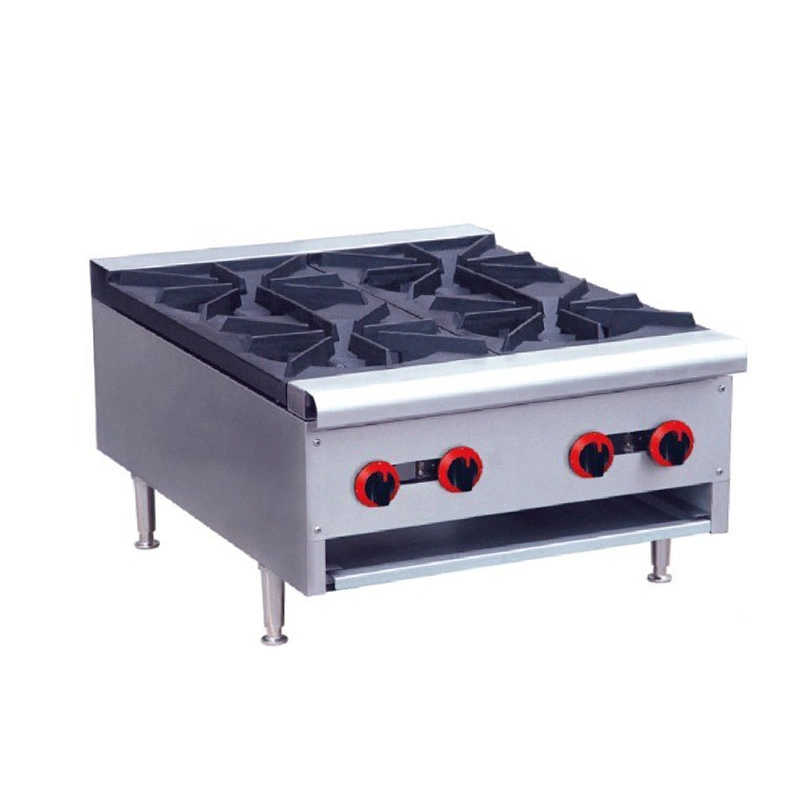 4 Gas Burner Stainless Steel for Kitchen Equipment