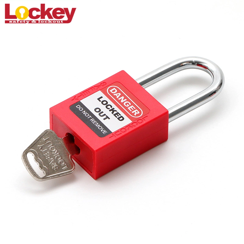 38mm Steel Shackle Loto Safety Padlock Lockout with Security Lock