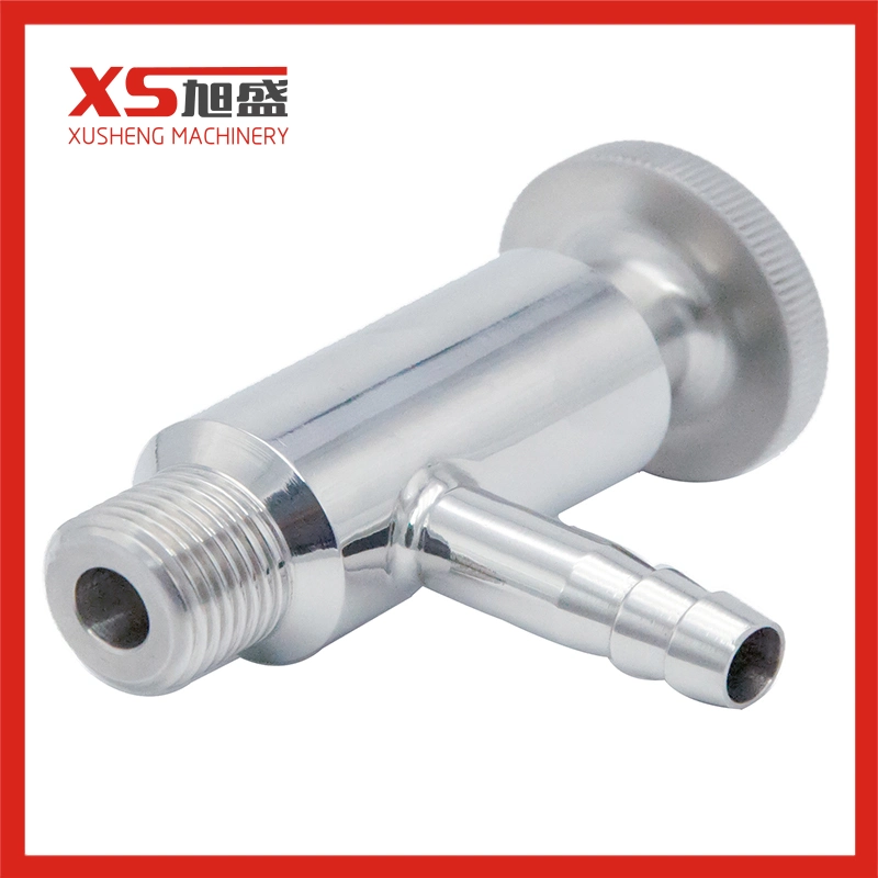 Stainless Steel Sanitary Normal Type Male Sampling Valve