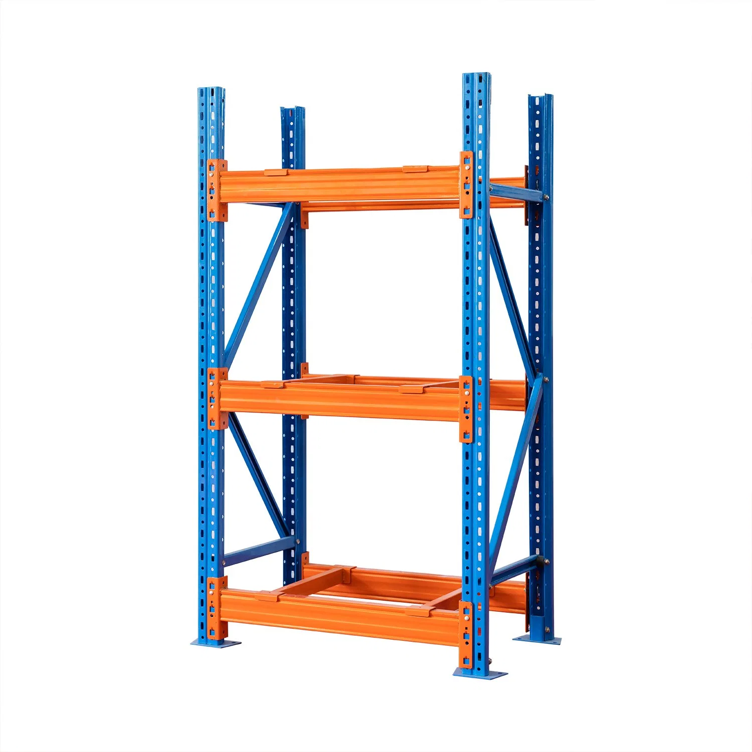 Rack de almacenamiento de nivel industrial ajustable con una carga pesada Warehosue Longspan Estantes de almacenamiento de seguridad