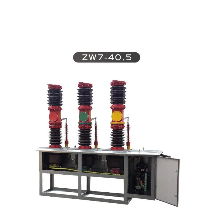 Model Zw7-40.5 12kv 24kv Outdoor Vacuum Circuit Breaker High Voltage Automatic Recloser