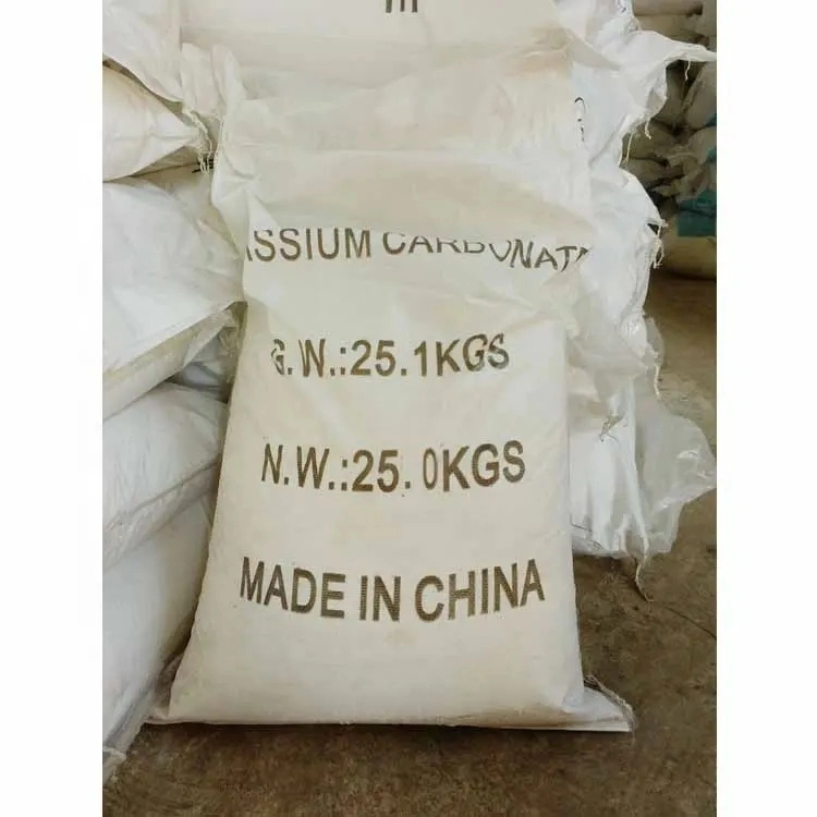 Potassium Carbonate CAS 298-14-6 Potassium Bicarbonate with High Purity CAS 298-14-6