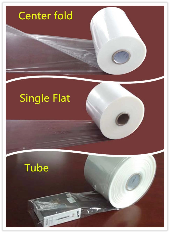 Clear POF Shrink Film Roll Polyolefin Shrink Wrapping Roll Film