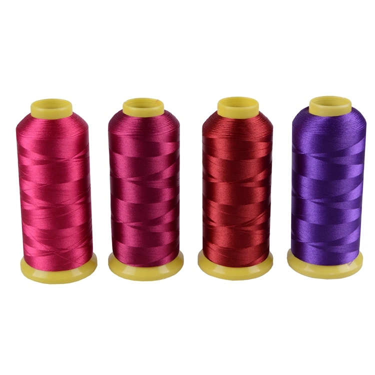 Different Colors 120d/2 100% Rayon Computer Polyester Embroidery Thread for Embroidery Machine