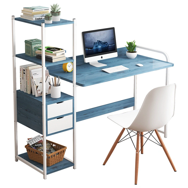 Home Computer Desktop Desk Simple Student Desk Bookshelf Bedroom Office Writing Desk