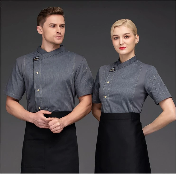 OEM uniformes, de la nourriture occidentale Cuisine salopettes, décorateur de vêtements, Chef de personnalisation de gros de vêtements