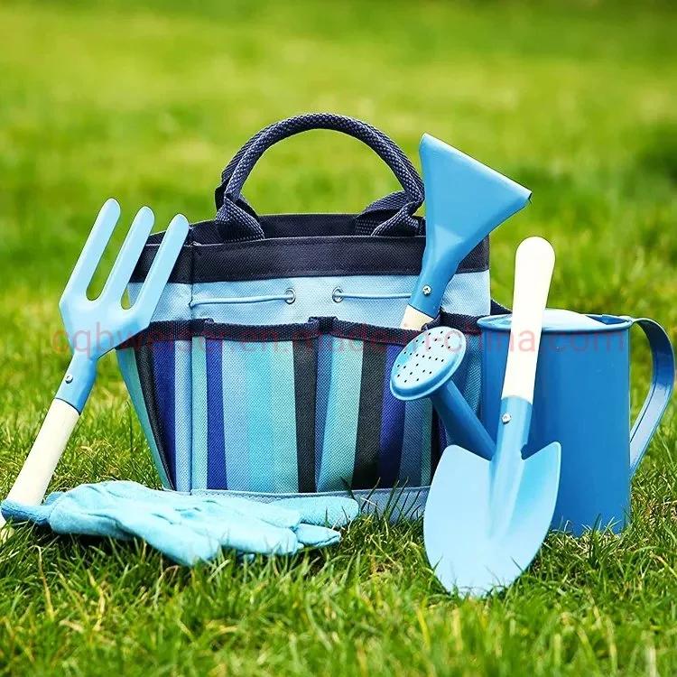 Custom Colorful Gardening Tools House Garden Tools Set with Bag