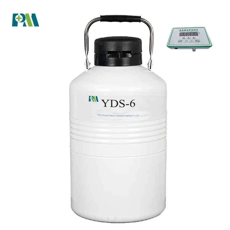 Promed Reliable and Easy-to-Use High Quality Liquid Nitrogen Storage Vessels for Medical Facilities Yds-6