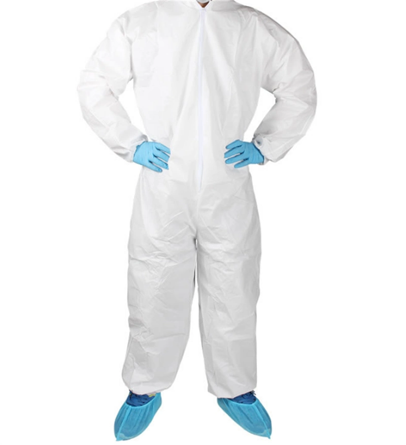 Safety & Protective Apparel with Hood Dustproof Non-Woven Spray Painting Clothing