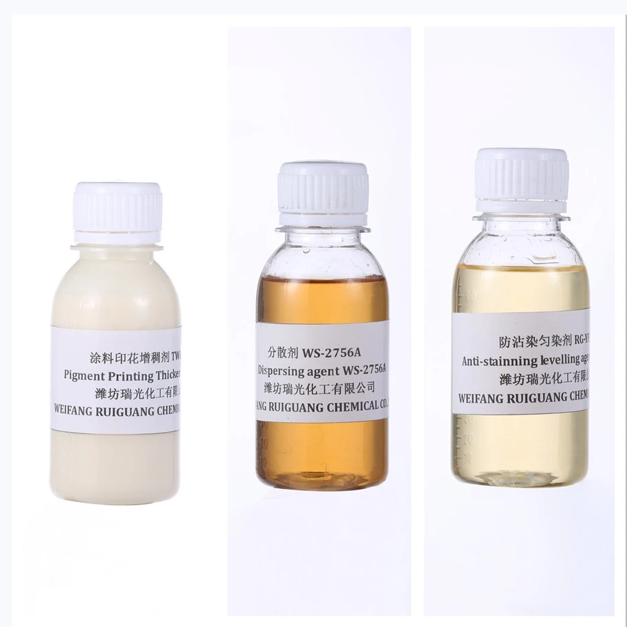 Chemical Adhesives for Pigment Printing, Thickener, Pigment Paste