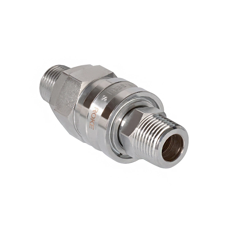 Carbon Steel Galvanized Closed Type Male Thread Hydraulic Quick Couplings ISO7241-B 6000psi