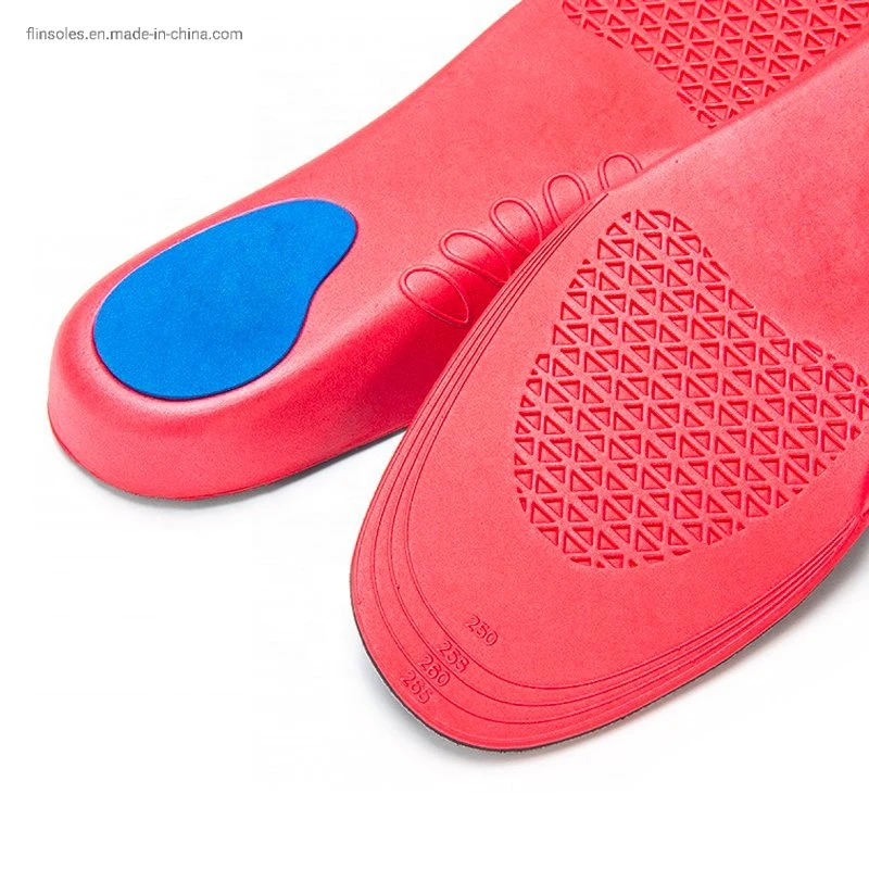 Insert de chaussure Insole Arch support EVA personnalisé pour femme et Semelles intérieures pour hommes