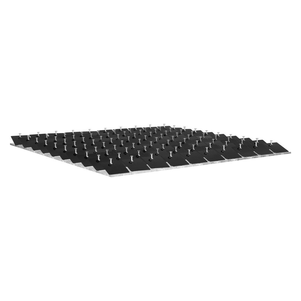 Party Supply Black Square paillettes mur Shimmer toile de fond Panneaux Party Décorations