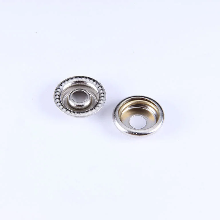 Snap Button 17mm Metal Brass Jeans Button 15mm 17mm for Cloth Nickel Free Snap 4 Parts Custom Made Garment Snap Button