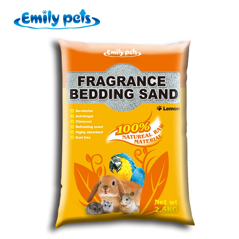 Alimentação de animais de estimação Emily Clumping Bentonite Natural Cat Areia Produtos animais de estimação Venda Quente