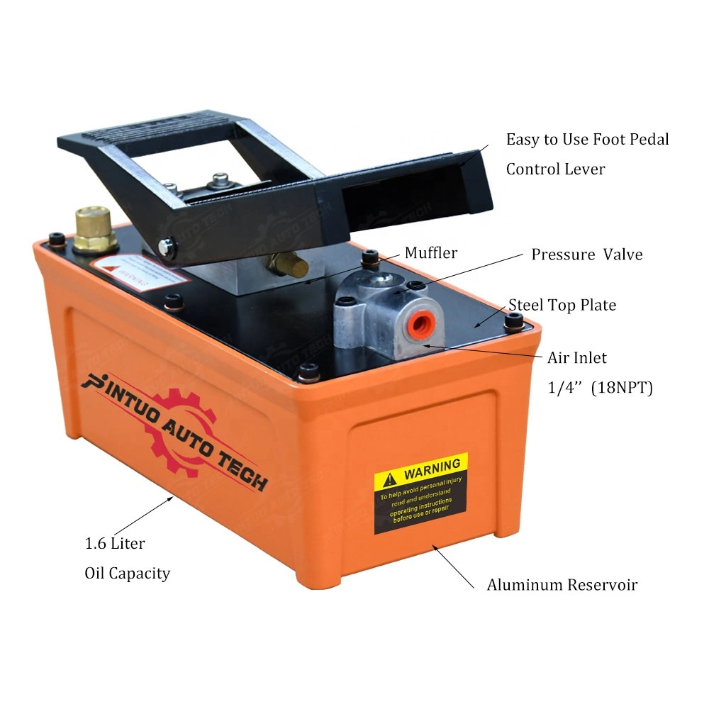 Manufactures Hydraulic Foot Pedal Air Pump for Car Bench