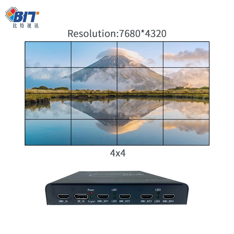 4K 8K HDMI TV Multi Screen Expansion3X3 1X5 1X7 3X4 Video Mixer