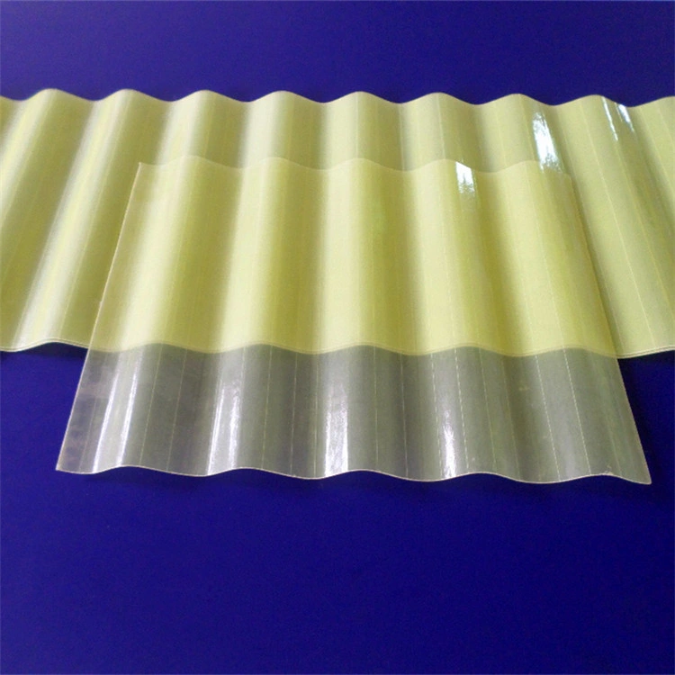 Smooth Yellow Fibreglass Sheet Fiberglass FRP Roof Tile