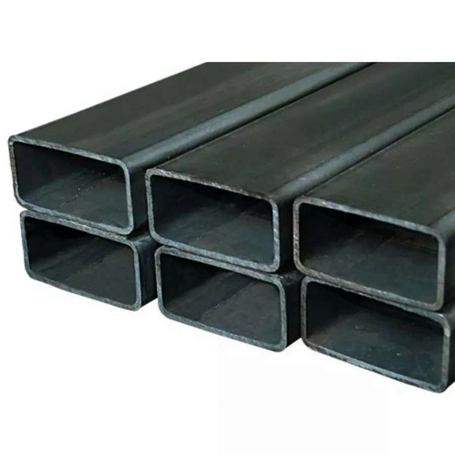 Carbon Steel Pipe Seamless High Pressure Boiler Pipe Supplier Square Tube Carbon Steel Pipe Black Hollow Section Carbon Steel Q235B/Q195/Ss400 Square Metal Tube