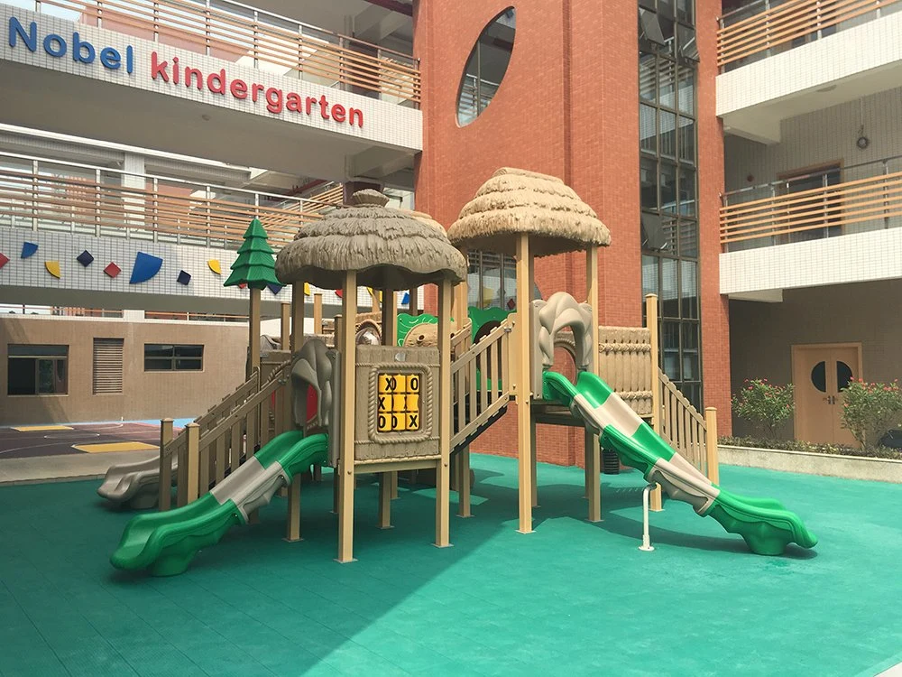 Los niños Playground parque de diversiones al aire libre equipos (NL-04001)