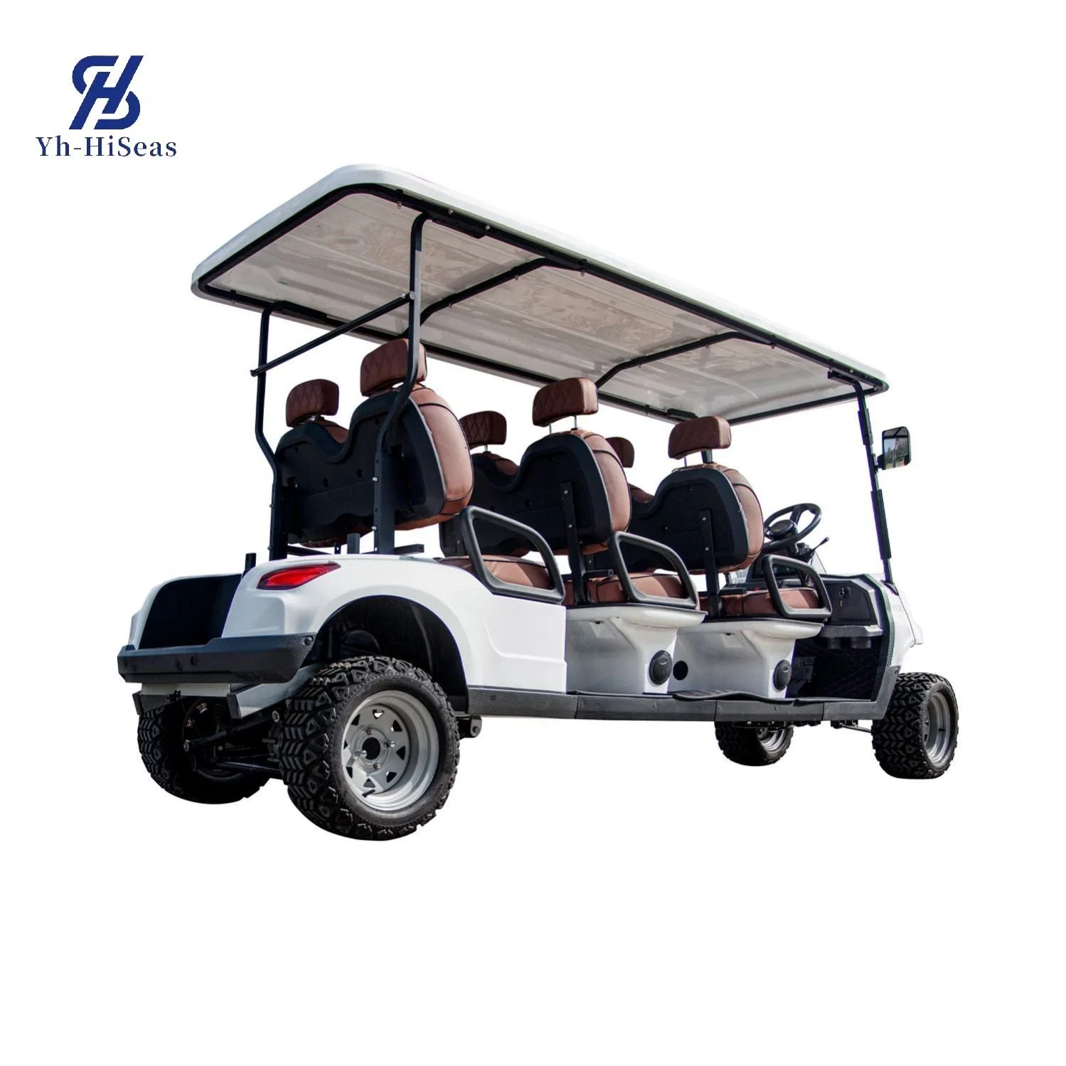 Preço barato Free Shipping Premium Club Car elevado 6 lugares Carrinho de golfe 3640 * 1350 * 2050mm bom carrinho de golfe de boa qualidade Carts Golf Trolley