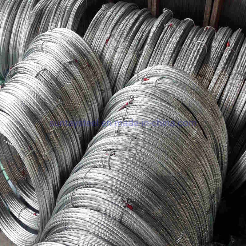 Galvanized Steel Wire Strand Used for Structure Cable