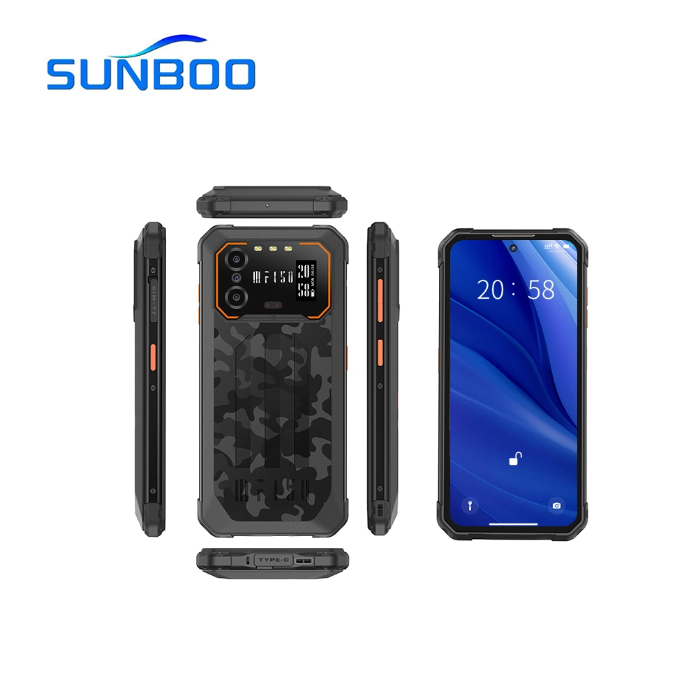 6.5" Rugged Smart Phone Outdoor Waterproof with Big Battery Smartphone NFC