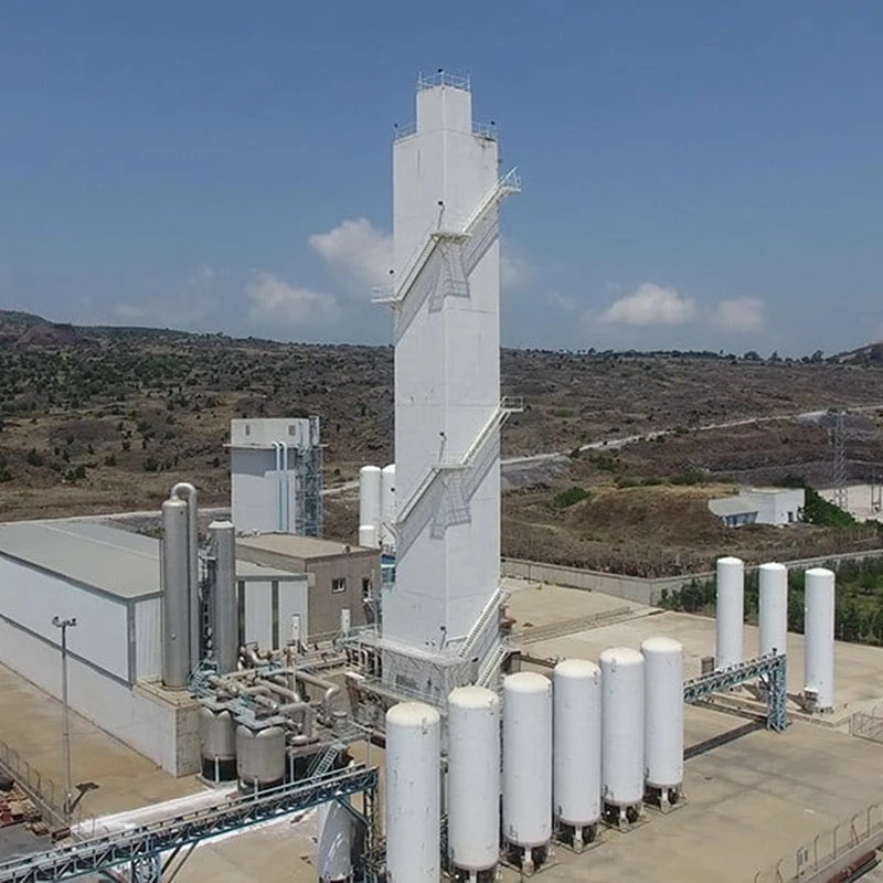 Planta de separación de aire por destilación criogénica de Nuzhuo. Planta de nitrógeno líquido.