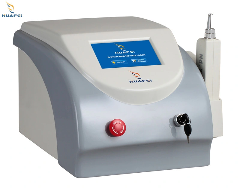 Portable Q-Switched ND YAG Laser Tattoo Removal Beauty Equipment