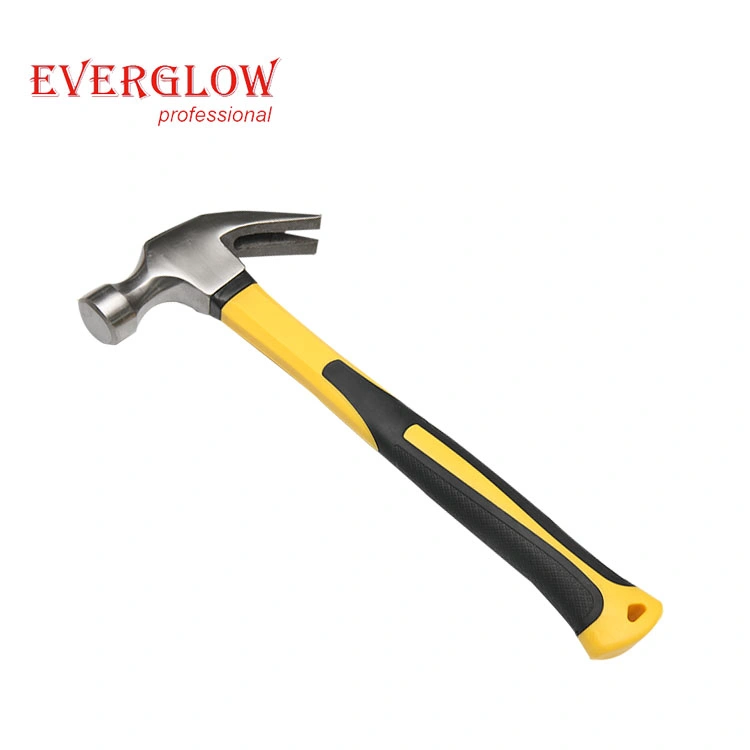 Mehrzweck-Hammer Soft TPR Grip Fiberglas Griff Martillo Nail Tool Klauenhammer