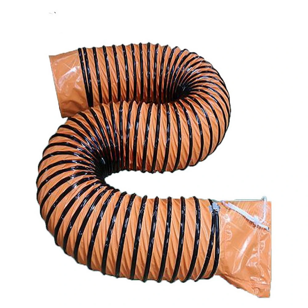 PVC Flexible Duct /PVC Mining Ventilation Air Ducts for Tunnel Factory Direct Sales