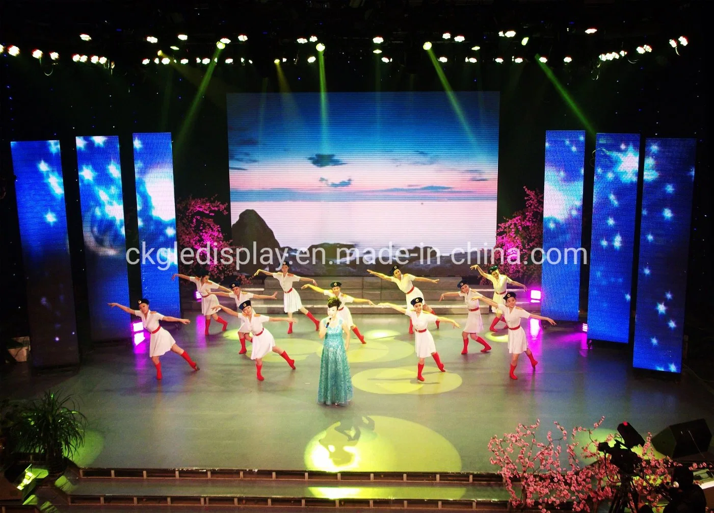 P2.5 High Definition Indoor LED Display Die Casting Aluminium Cabinet Stage Rental