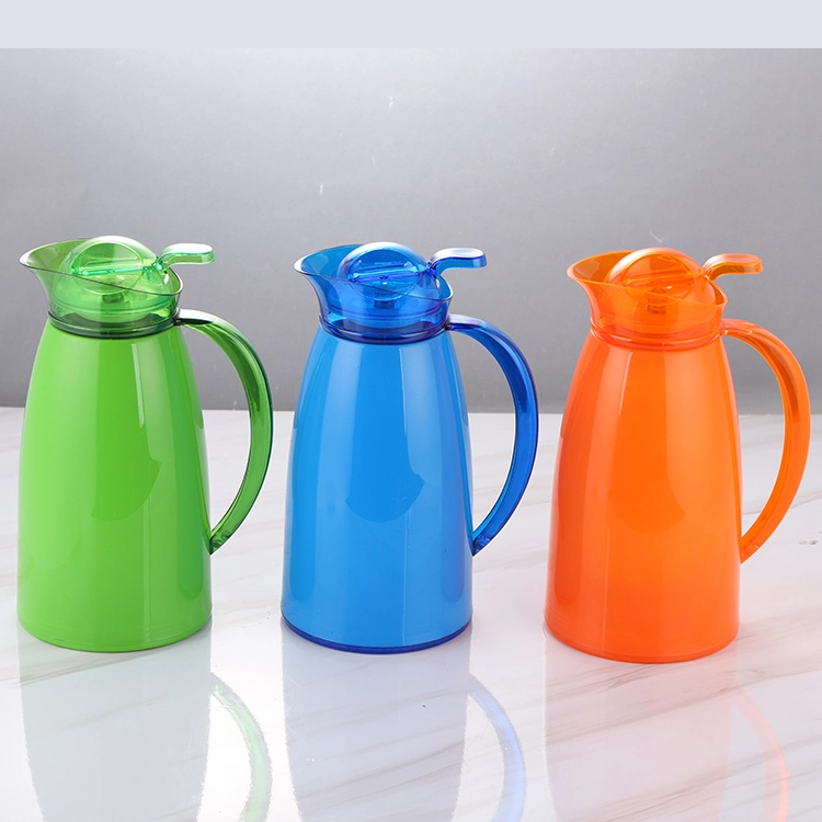 Wholesale/Supplier1 Liter Hot Cold Water Tea Vacuum Thermal Plastic Customize Coffee Flask with Glass Refill