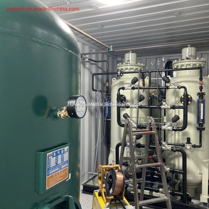 Containerized Oxygen Generating Plant Low Operating Cost Ready to Use Oxygen Plant