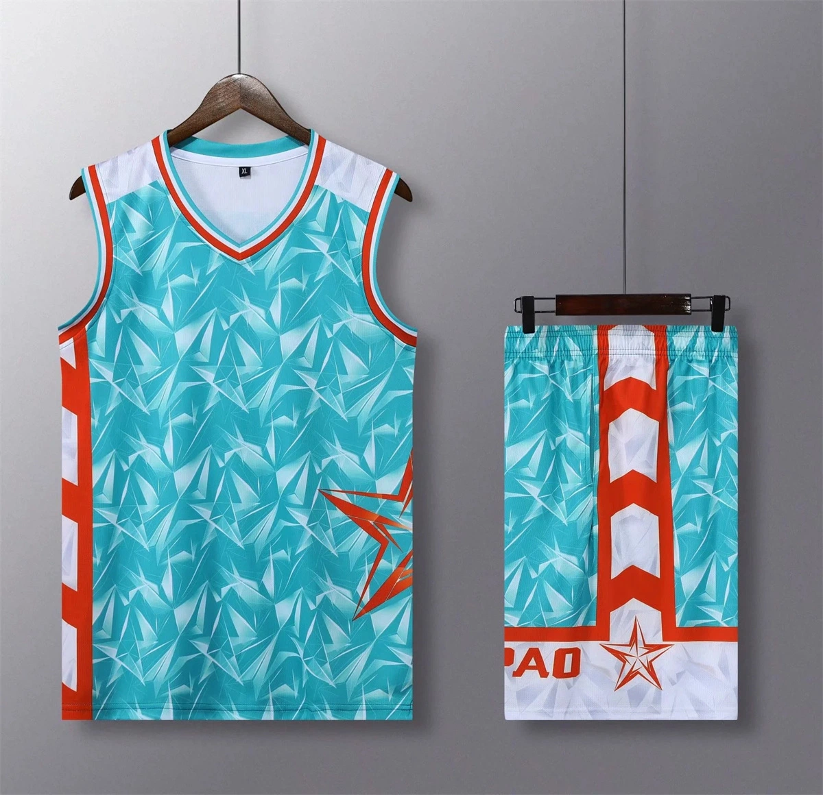 SJ-UB2011 Custom Team Basketball Uniforms Reversible Basketball Jersey Set for Sport Wear