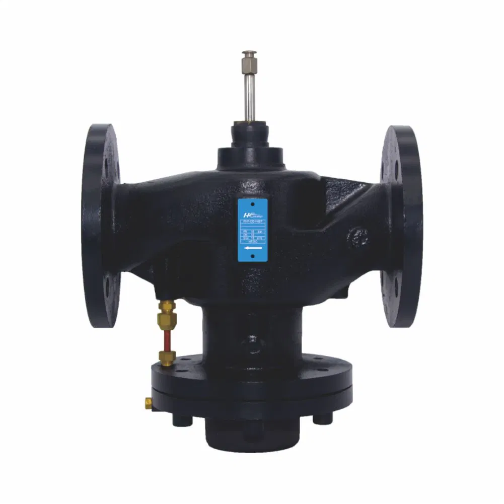 Hengsen Cast Iron Dynamic Balance Electric Control Valve for Honeywell Actuator