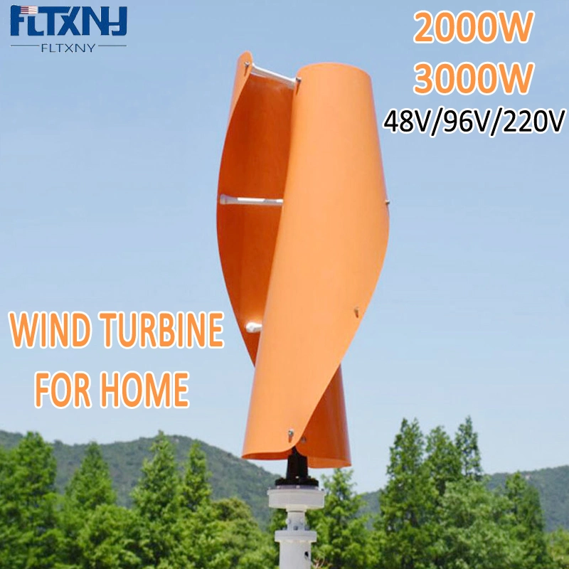 Hight Quanlity 30% Vertical Axis Wind Turbine Permanent Magnet Generator 12V 24V 48V Small Wind Turbine Wind Turbine Generators