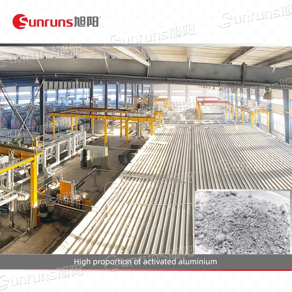 Hot Selling Aluminium Metal Powder AAC Plant High Purity Aluminum Paste