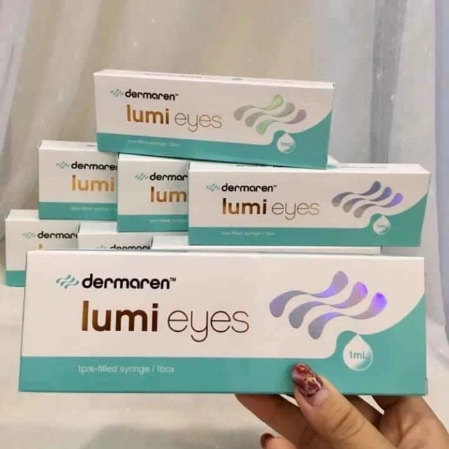 Corée Dermaren Lumi Eyes Eye Bag Noir Circletreatment Pdrn anti-âge Rides cercle foncé traitement de la zone oculaire remplissage dermique injectable Hyaluronic Acide