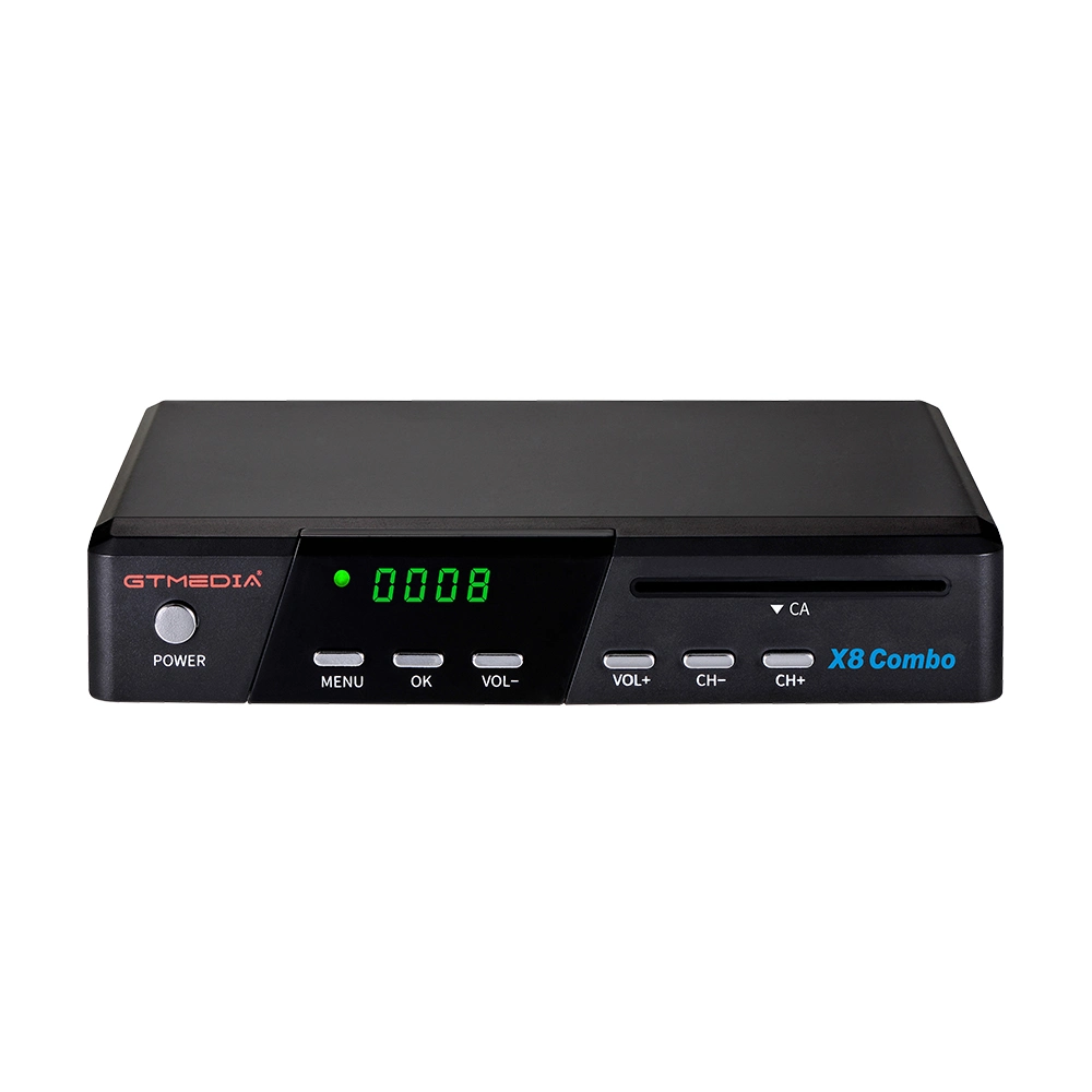 Gtmedia X8 Combo DVB S2X+T/T2/Cable/J. 83b Satellite Receiver Dre &Biss Key